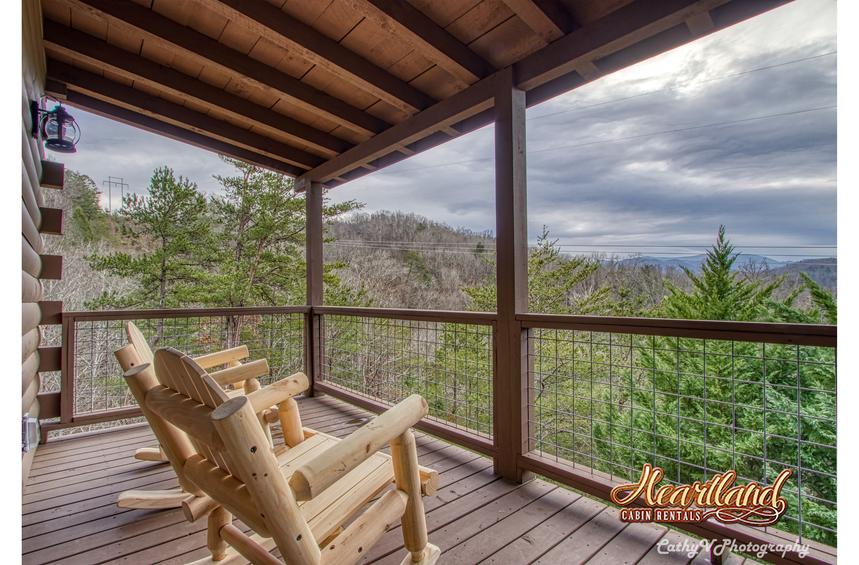 Chairs back deck